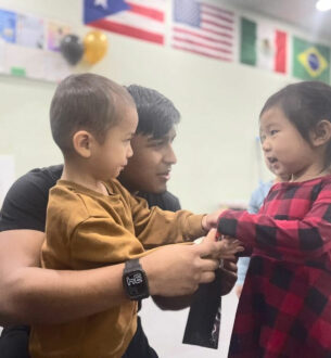 Johnny Karate NYC entertaining children at a birthday party event.