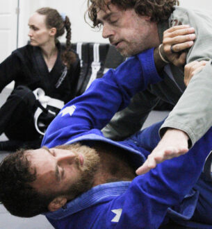 JMA Adult Brazilian Jiu-Jitsu class in NYC focusing on self-defense and fitness.